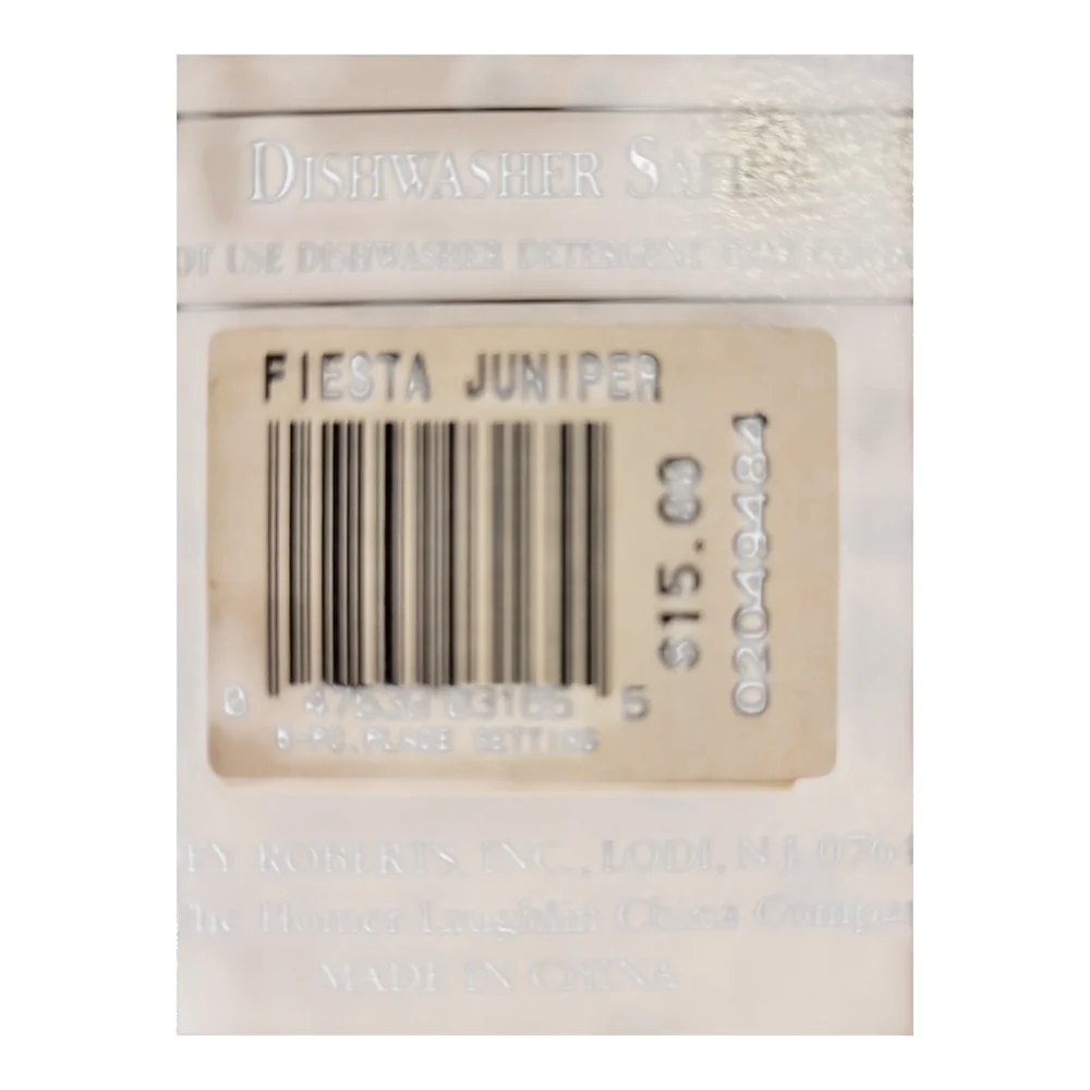 Fiesta Juniper 5pc Flatware Swirl NIB